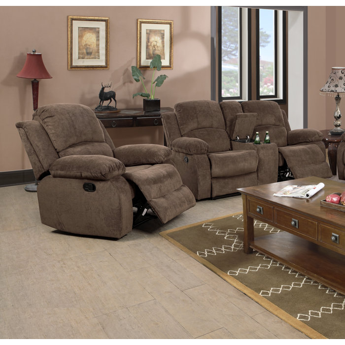 Red Barrel Studio® Darsheel 2 Piece Reclining Living Room Set Wayfair